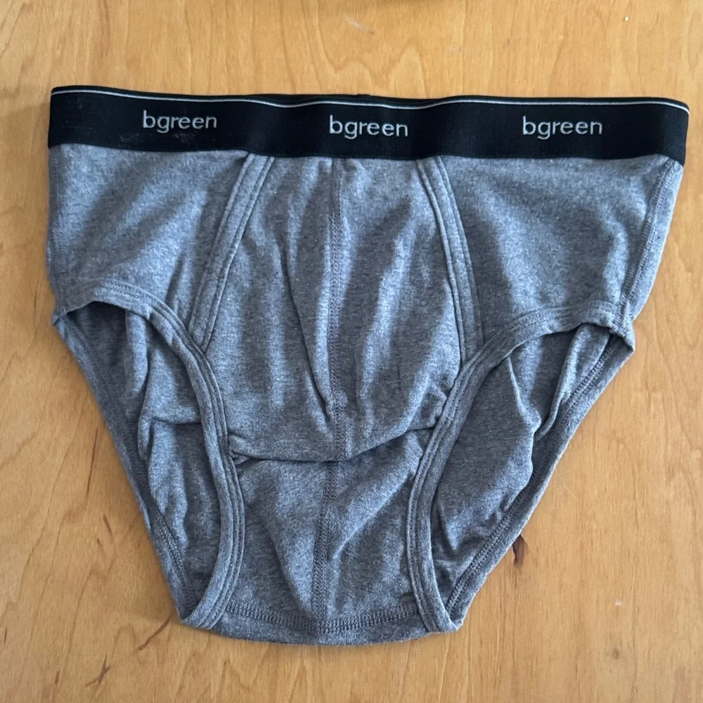 BGREEN 100% Organic Cotton Men's Underwear - SET of 3 - men’s S - NEW